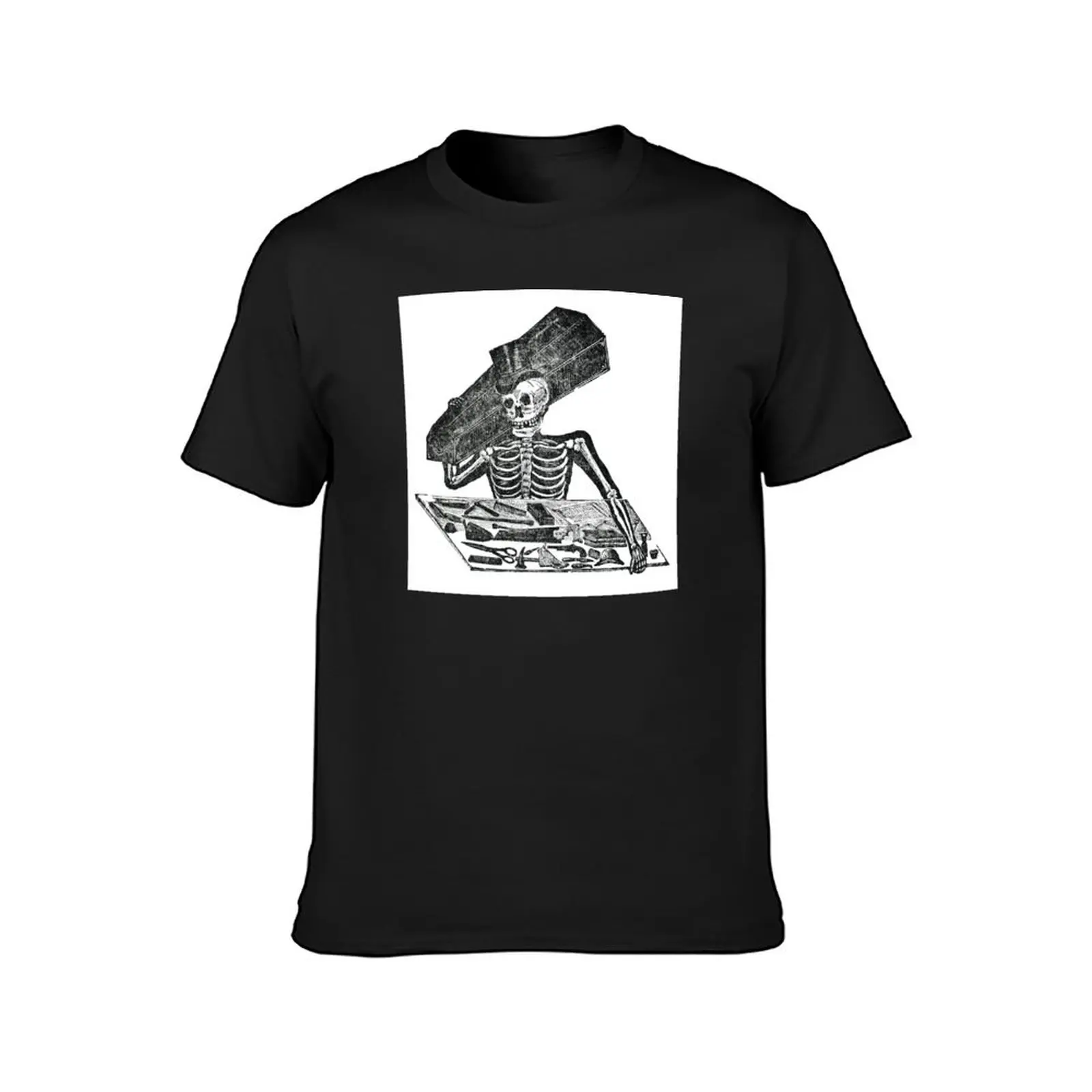 bogeyman skull- José Guadalupe Posada T-Shirt oversized quick drying t shirts for men