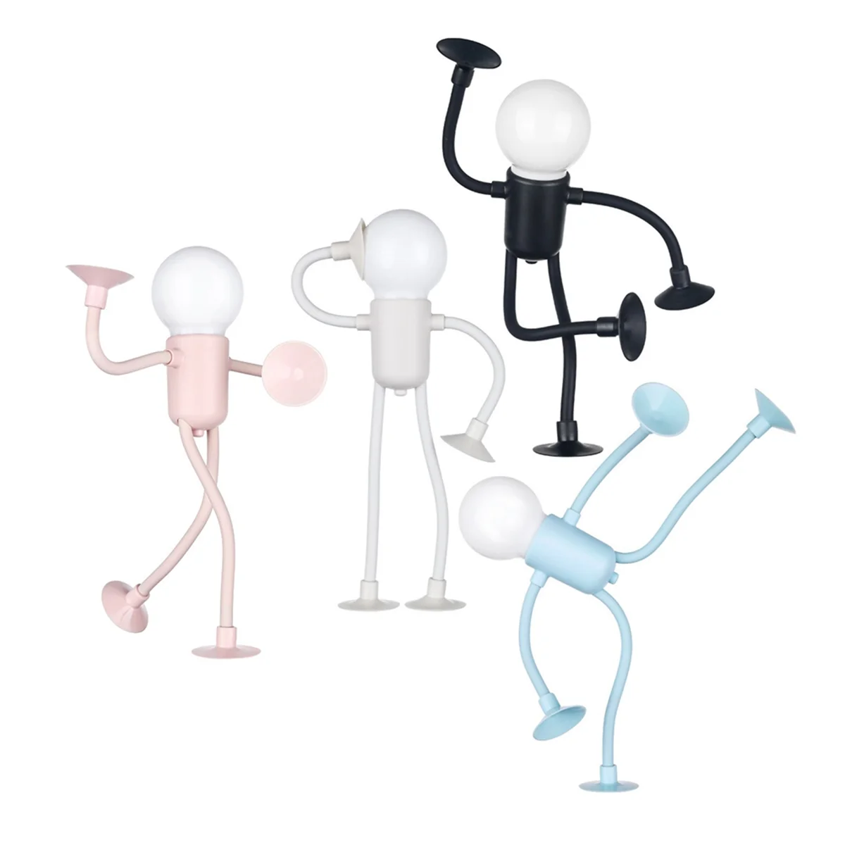 

Hot sale Changeable Shape Funny Sportsman Night Light,DIY Shape Night Lights for Room,Night Light for Bedroom Decorations