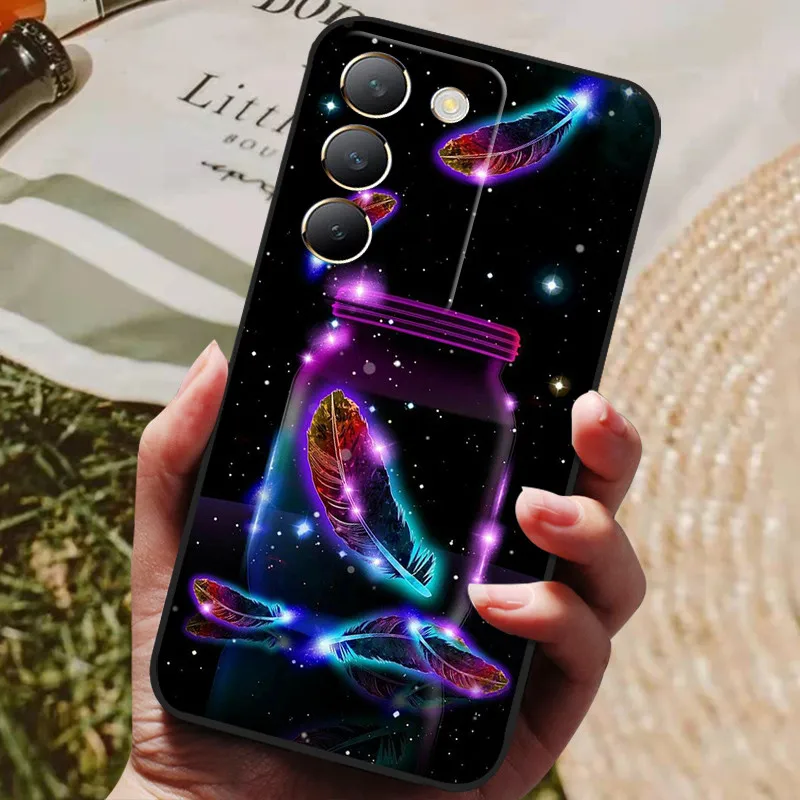 For Vivo V40 SE Case Luxury Cute TPU Soft Silicone Phone Covers for Vivo V40 SE 5G Protector Shells Bumpers Para Vivo V40SE Capa