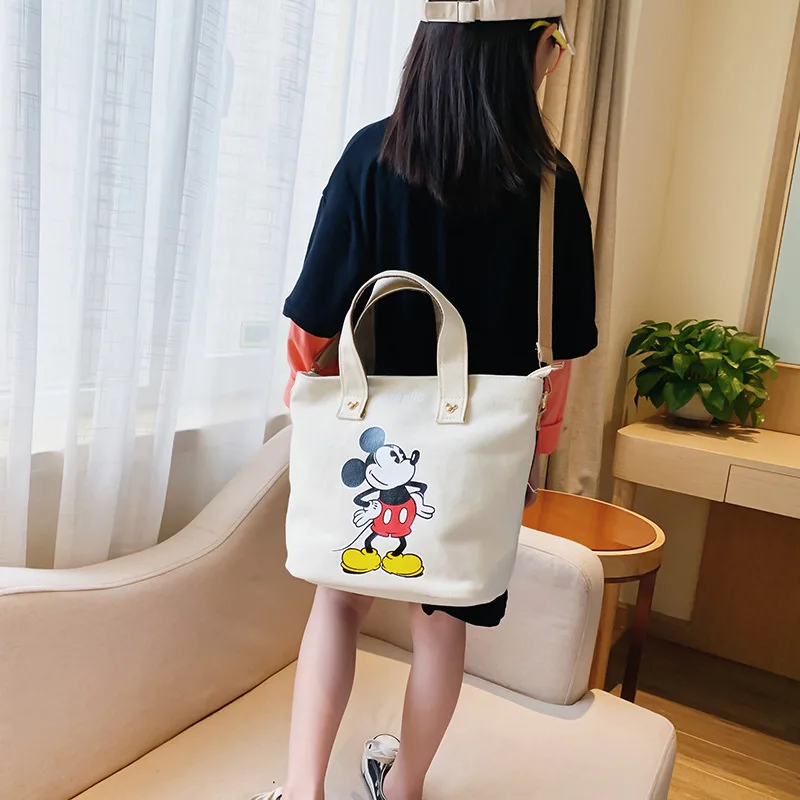 Disney Cartoon Kinderen Schoudertas Schattige Mickey Mouse Print Meisjes Messenger Bag Mode Kleuterschool Tas Jongens Kids Handtas