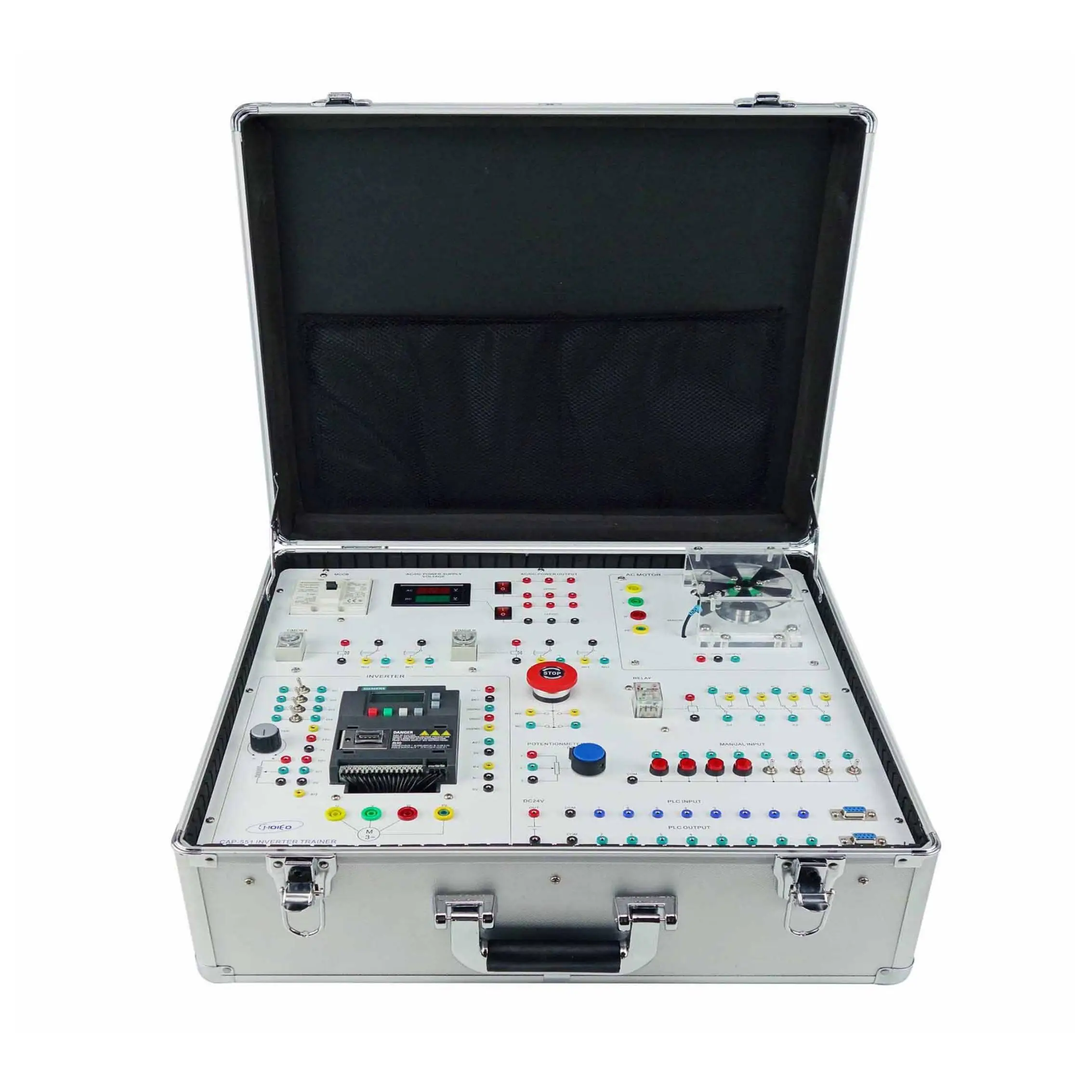 

CAP-551 Inverter Trainer Universal Portable Educational Equipment Frequency Converter Training System