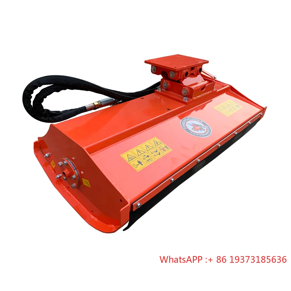 Rasaerba a scaglie per escavatore con CE Rima EM100