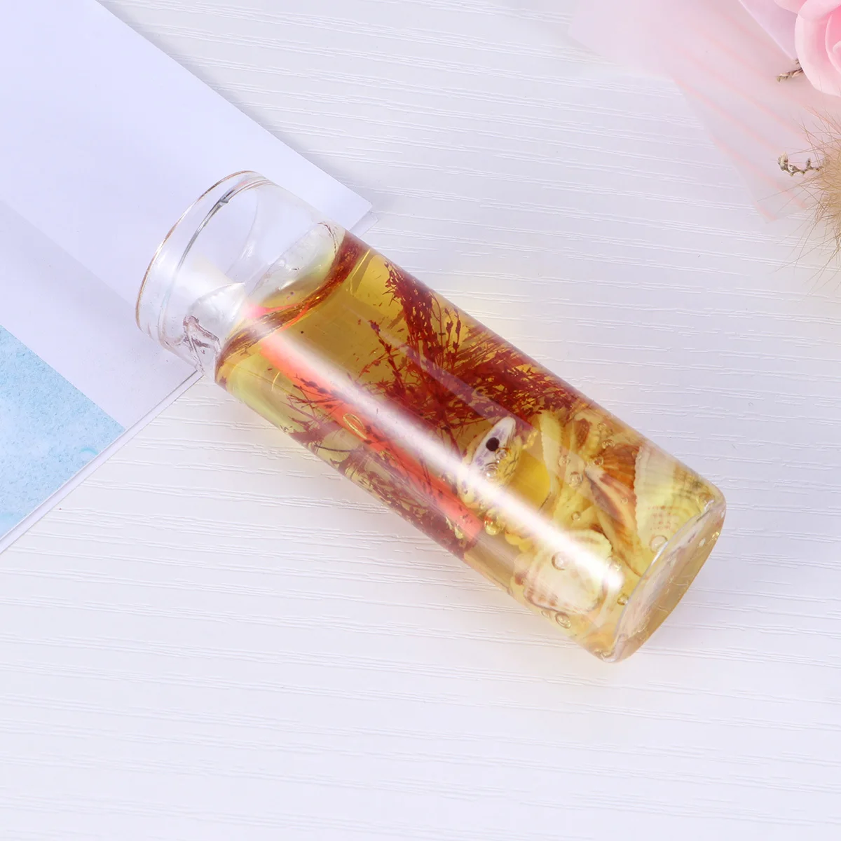 1 قطعة الشموع الراقية التي لا يدخن رائحة فريدة من نوعها كوب زجاجي شفاف لغرفة النوم غرفة المعيشة غرفة الشاي مقهى لون عشوائي