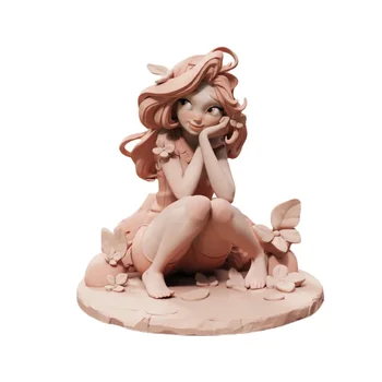 Iriel Figurka 1:24 Miniaturowa figurka Zestaw modeli z żywicy Niepomalowany plastikowy zestaw modeli do składania A547