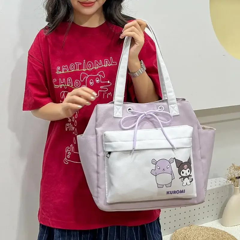 bolsa-transversal-hello-kitty-com-cores-contrastantes-impermeavel-grande-capacidade-bolsa-de-ombro-kuromi