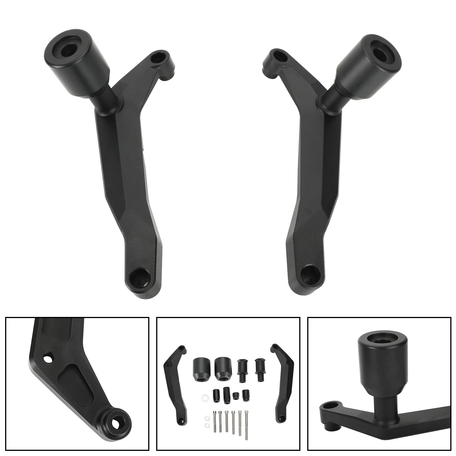 Areyourshop Cnc Anti-Crash Frame Sliders Protector Fit For Ducati Monster 950 937 21-22 Motor Parts