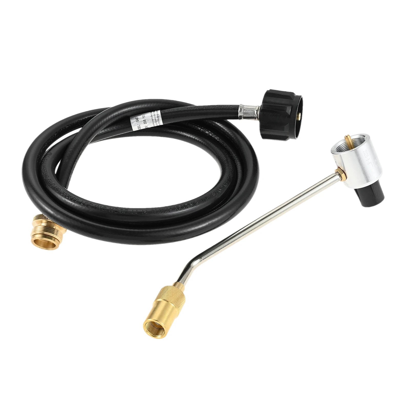 6FT Propane Hose Adapter & Regulator for Jetboil Genesis 2 Burner Stove & Folding Gas Stoves 1lb to 20lb Tank Connection Camping