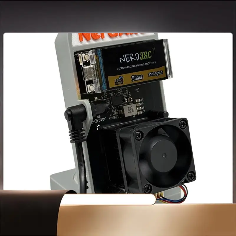 

X64A-Nerdaxe 1200GH/S Solo Miner Bitaxe Gamma 601 1,2TH/S 18-22W BTC Crypto Mining BM1370 Asic чип для Antminer S21 Pro