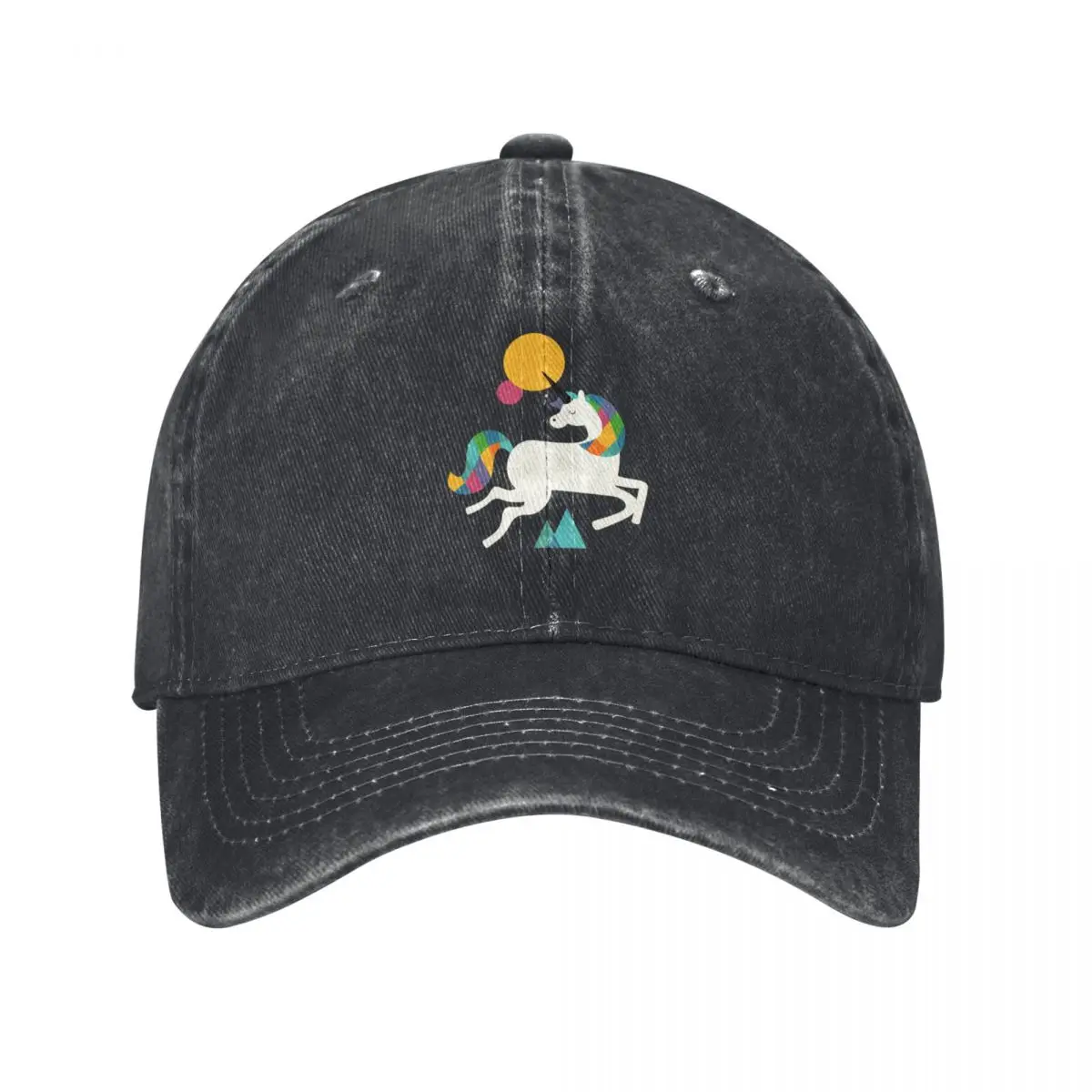 To be a unicorn Baseball Cap summer hat black Big Size Hat Brand Man cap Boy Women's