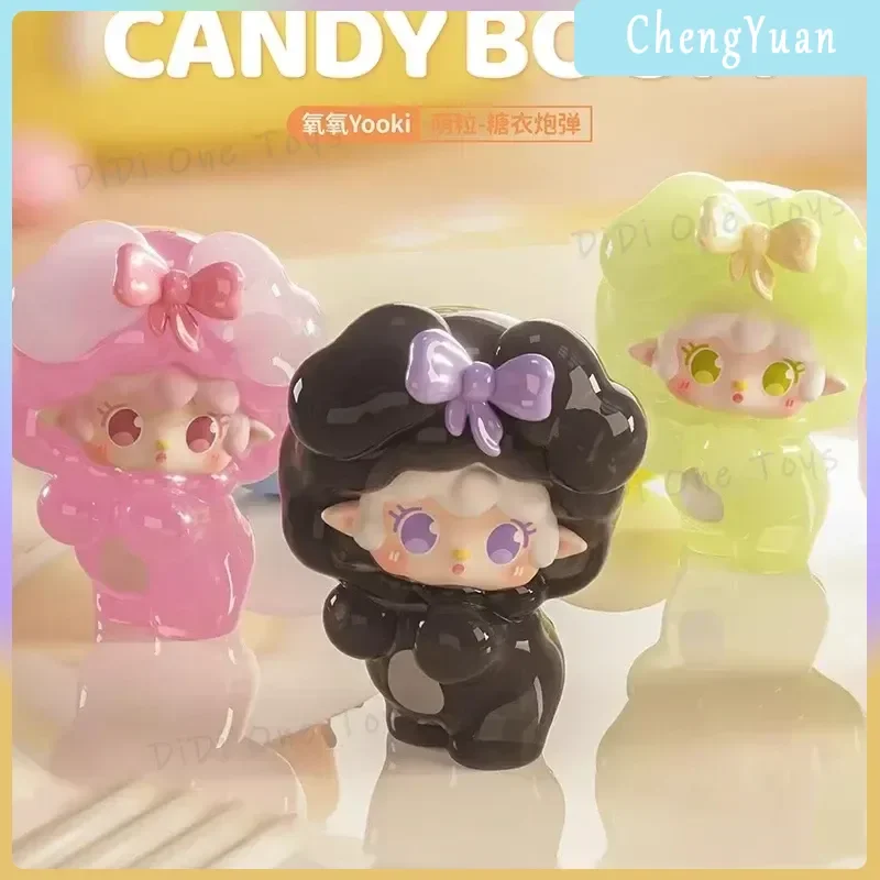 

Новая оригинальная мини-сумка Yooki Candy Boom, милая кукла, игрушка, трендовая коллекция, украшение для рабочего стола, подарок на день рождения для девочек