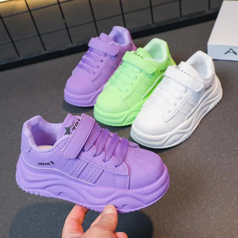 

Kawaii Casual Coat Set Fashion Children S Clothing 2025 New Boys Girls Shoes Casual Sneakers Kids Shoes Children Casual Shoes