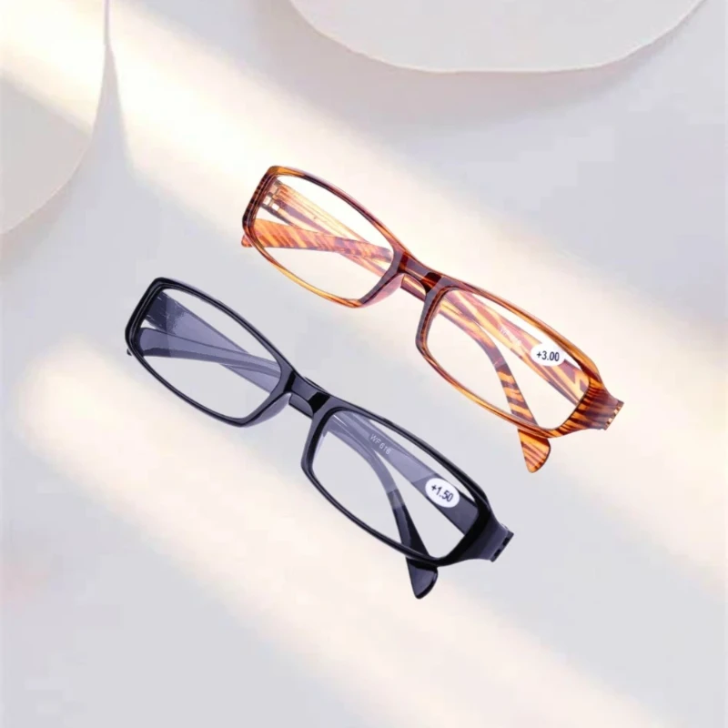 

Reading Glasses for Woman Man Ultra-light PC Frame Portable Presbyopic Eyeglasses High-definition Vision Care Eyewear +1.0~+4.0