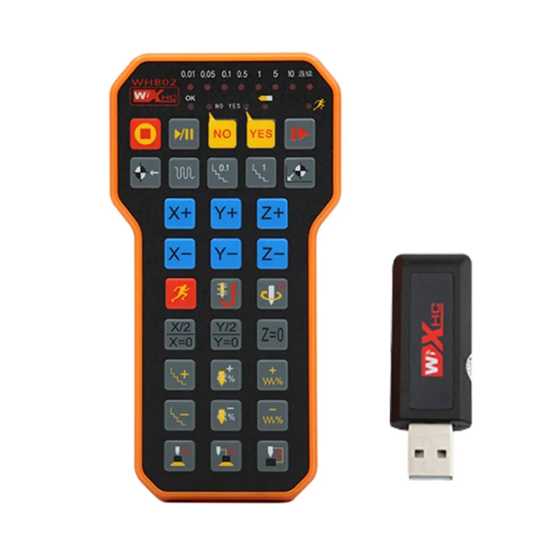 Controlador CNC Pm53C Nc Studio de 3 ejes V8 Compatible con sistema de Control Weihong Control remoto inalámbrico Usb Xhc Whb02