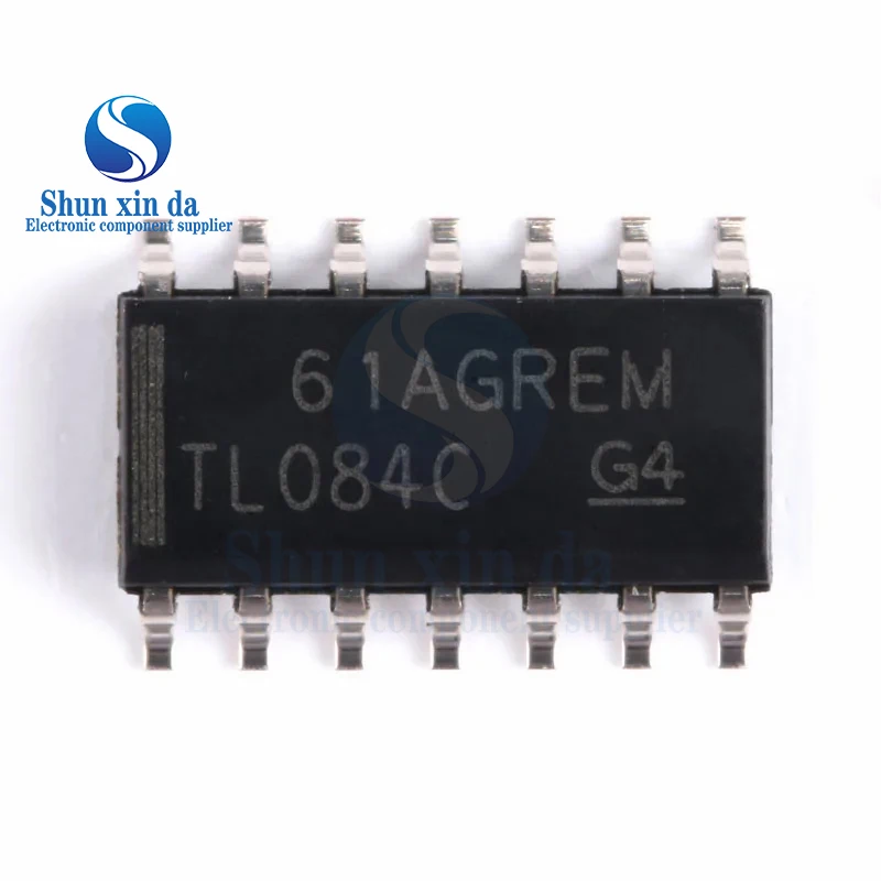 10PCS TL072 SOP-8 DIP-8 TL072CDR TL072IDR TL072ACDR TL072C TL072I 072AC SMD Low-Noise JFET-Input Operational Amplifiers IC