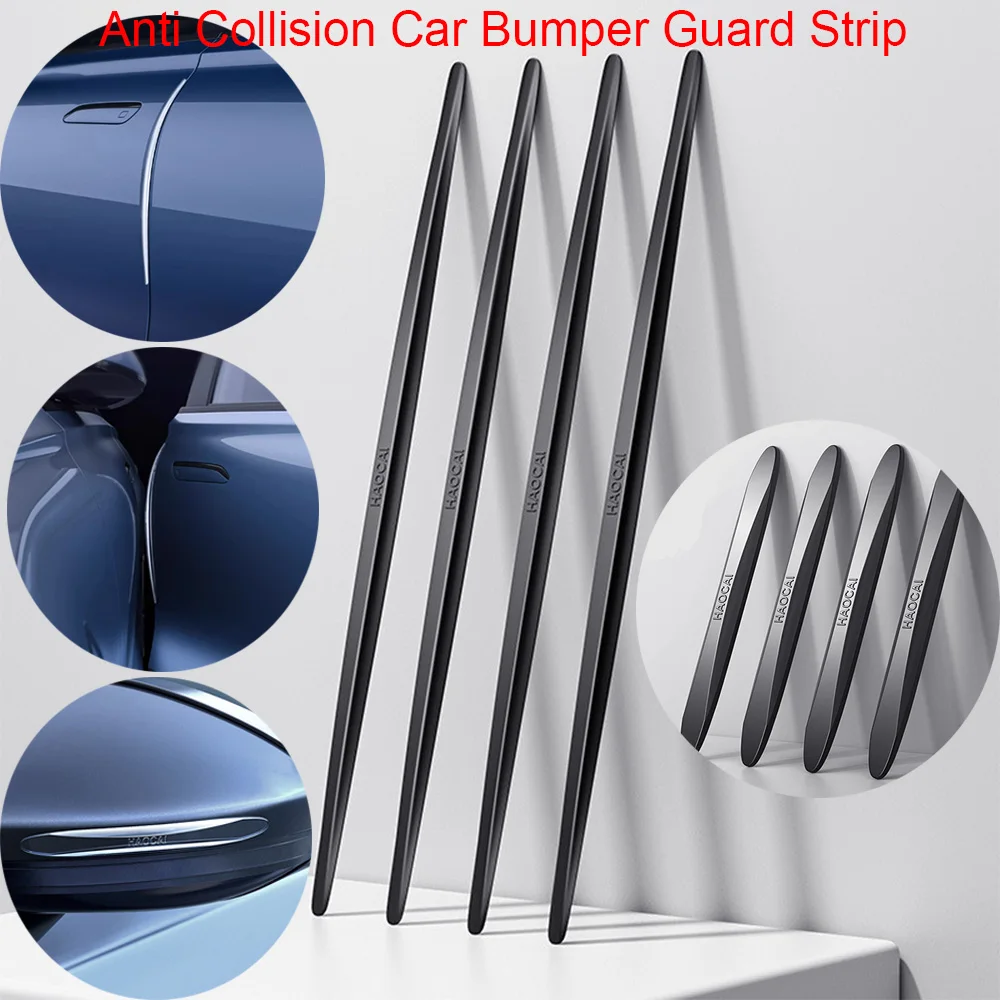 Car Door Anti-collision Strip Auto Door Edge Bumper Protector Strip Corner Guard Rearview Mirror Anti-scratch Sticker Styling