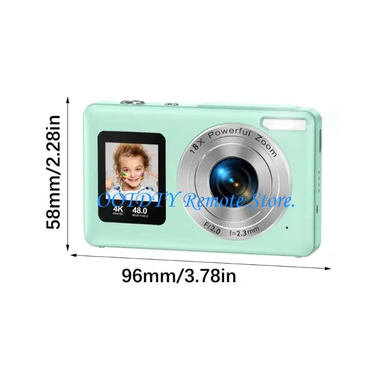 

Stylish 4K Selfies Camera With 4800W Pixels And Multiple Mode Camera