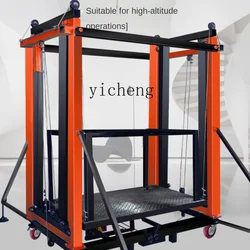 ZC Lifting Scaffold Electric Lift Platform Automatic Remote Control Hoist Mobile Indoor and Outdoor Decoration Lifting Platform