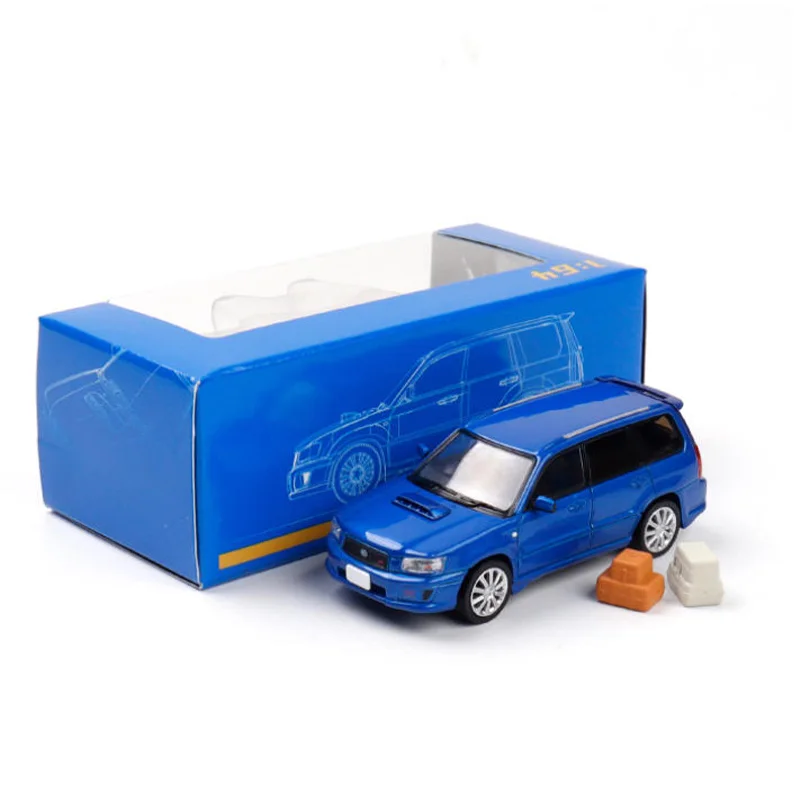 Forester SG9 Sti – modèle de voiture en alliage, échelle 1:64, affichage statique, jouet de collection, cadeau, décoration Souvenir