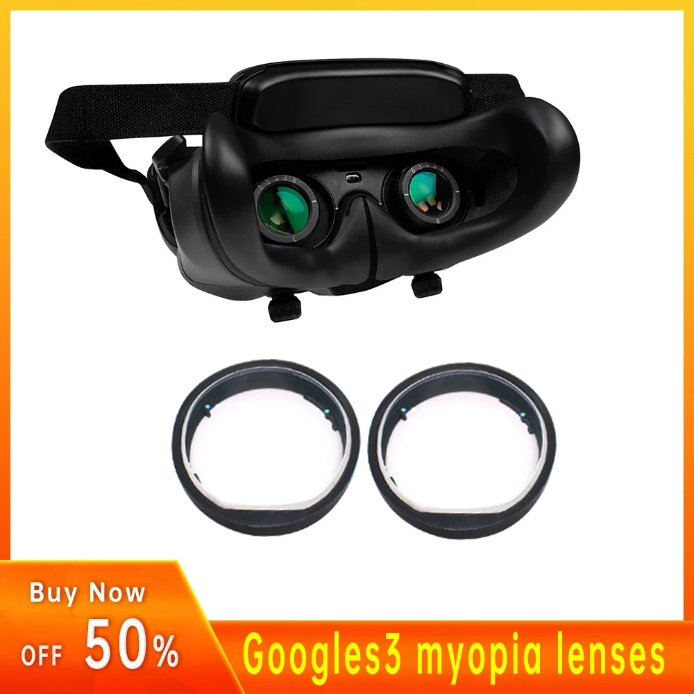 FOr DJI Google 3 prescription glasses for myopia, astigmatism, and farsightedness, DJI Avata2 accessories