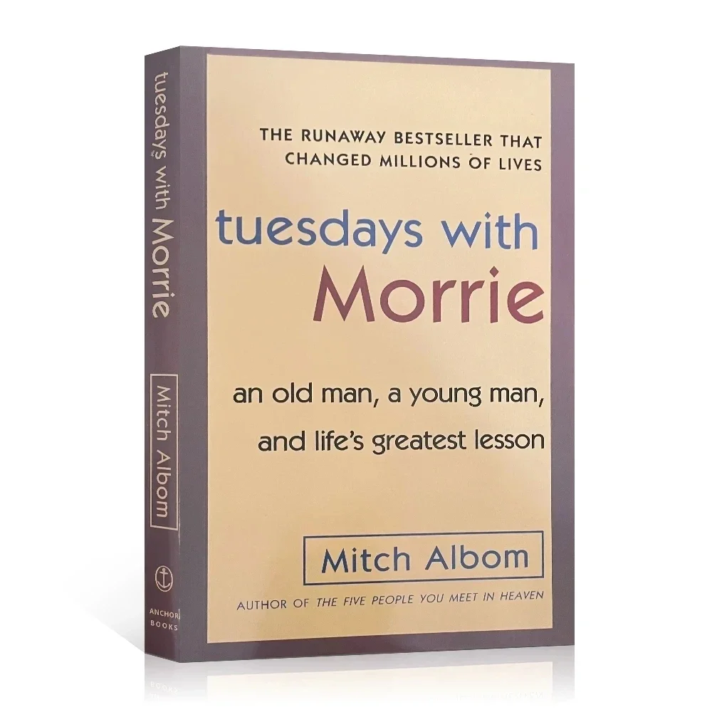 

Tuesdays With Morrie Life's Greatest Lesson Book by Mitch Albom The Meaning of Life Adult English Reading Books