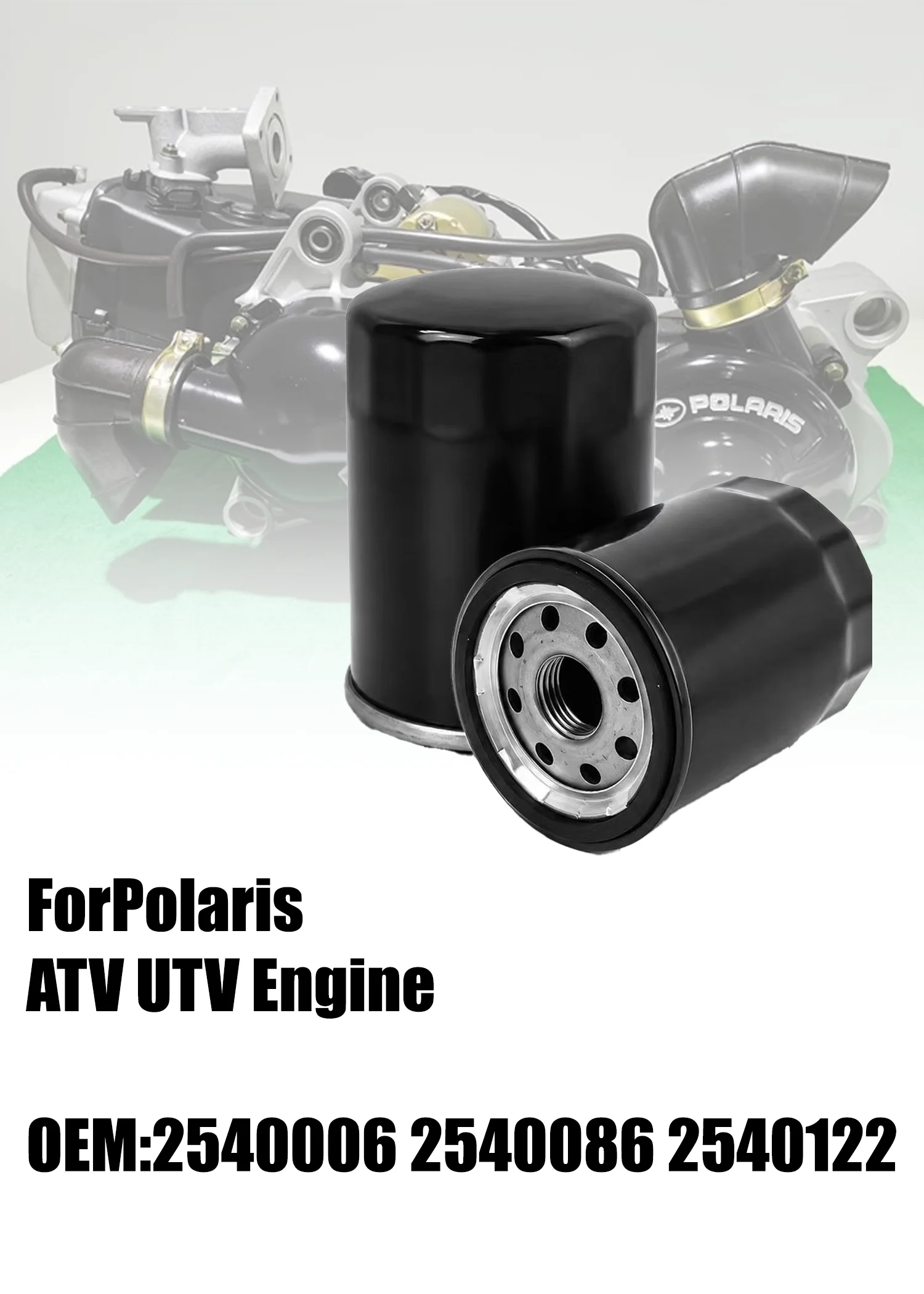Oil Filter 2540006 2540086 2540122 Replacement for Polaris ATV UTV Engine