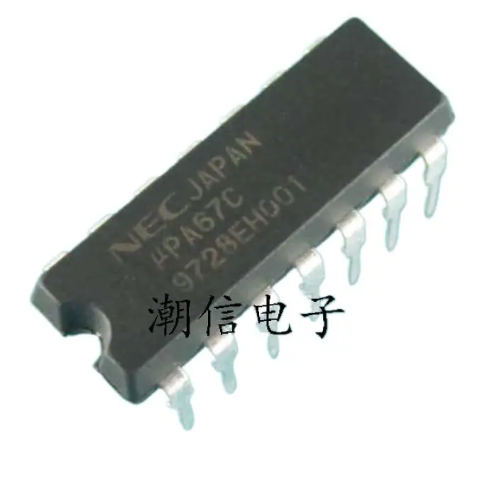 

10 шт./лот UPA67C DIP-14 новый оригинальный запас