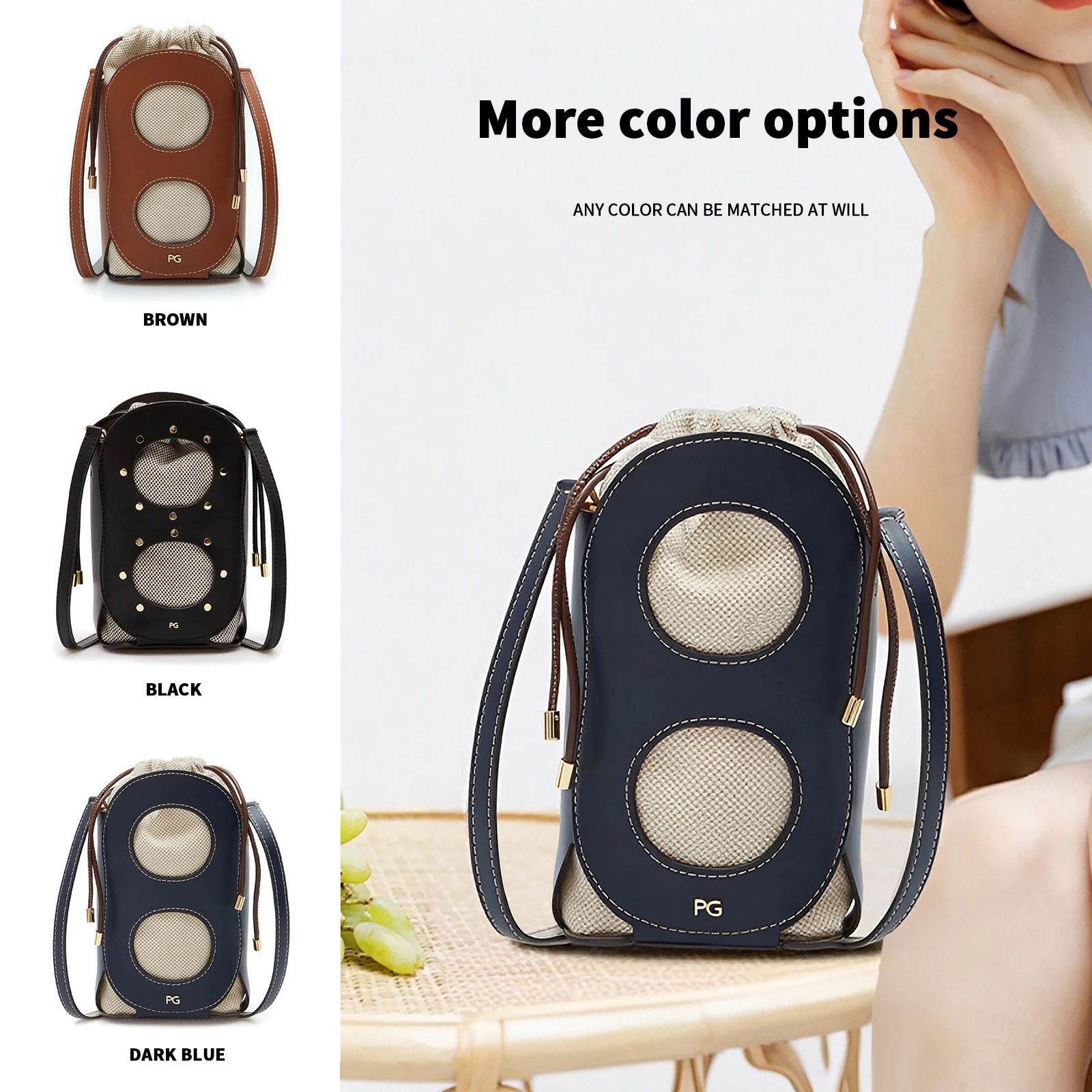 Thumbnail 3 - #23 Latest Drawstring Bucket Bags Offers