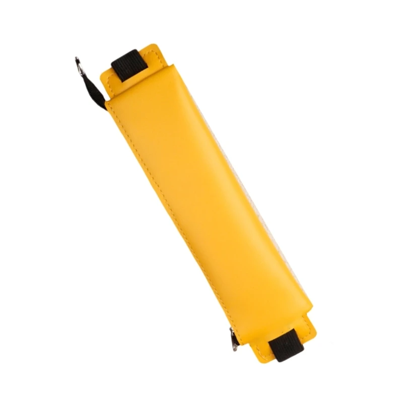 Красочные мешочки для ручек из искусственной кожи на молнии с рукавом для ручки для ежедневника