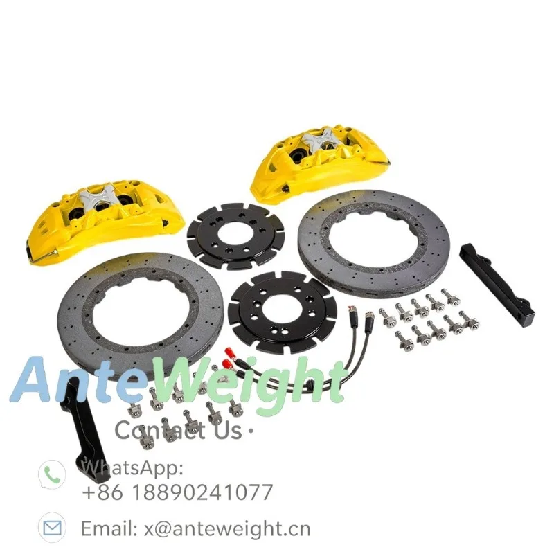 380 390 400 420mm Carbon‑Ceramic Replacement Brake Rotor for Performance Big Brake Kit Upgrade