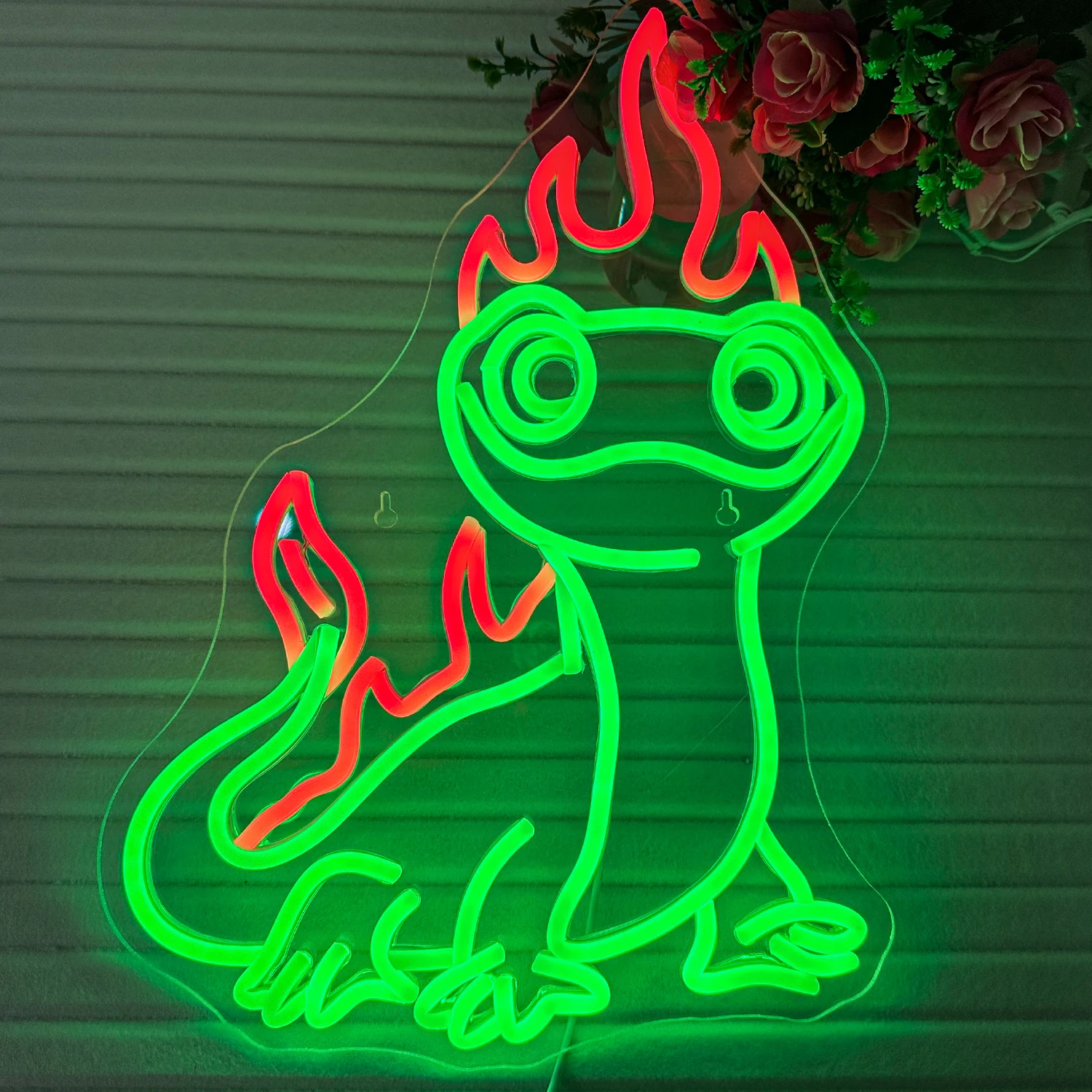 Letrero de luz de neón LED para reptiles, señal de Anime acrilico, USB per la casa, cámara da letto dei bambini, sala de juegos de pared para decoración, Coche