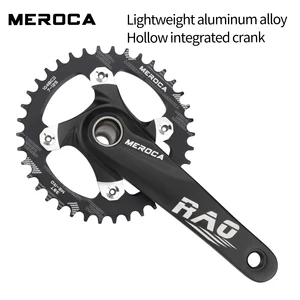 Bicycle crank with inferior bicycle chaining, aluminum alloy, MTB Crankset, 170mm, 104bcd, 34t, 36t, 38t 10 Main Sales Sailing - №6