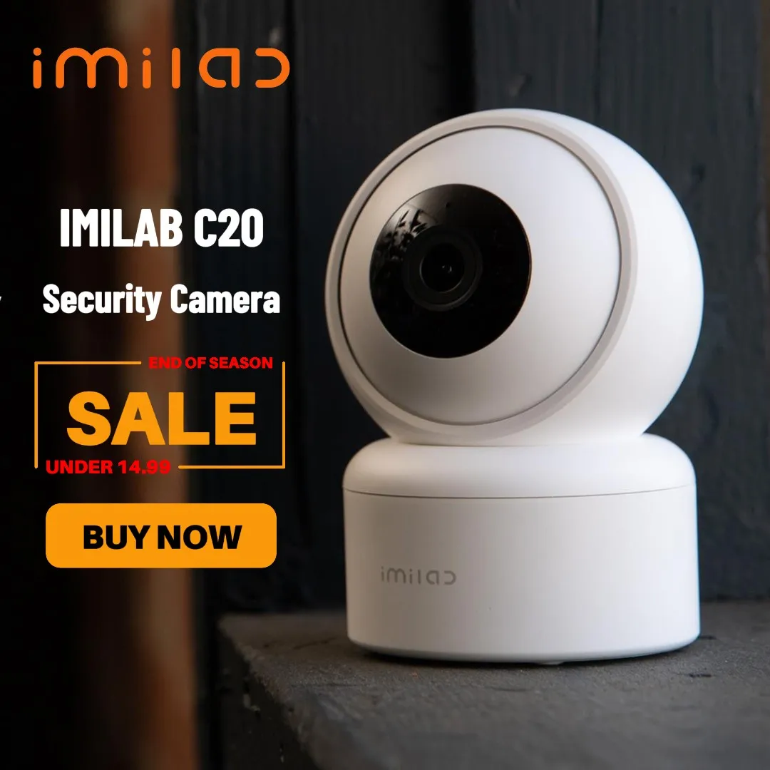 

IMILAB C20 Home Security Wifi Camera 1080P IpIndoor PTZ Cam System Webcamera CCTV Vedio Surveillance 360° Night Vision Webcam