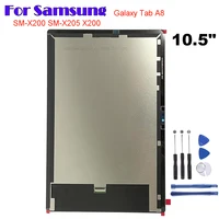 Para Samsung Galaxy Tab A8 10,5 ""SM-X200 SM-X205 X200 X205 pantalla LCD Digitalizador de pantalla táctil reparación de ensamblaje de vidrio