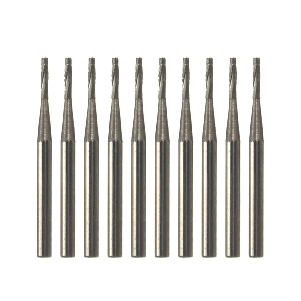 10pcs Tapered Auto Glass Windshield Rock Chip Repair Kit Drill Bits Carbide Car Front Windscreen Repair Tools Automobiles Parts