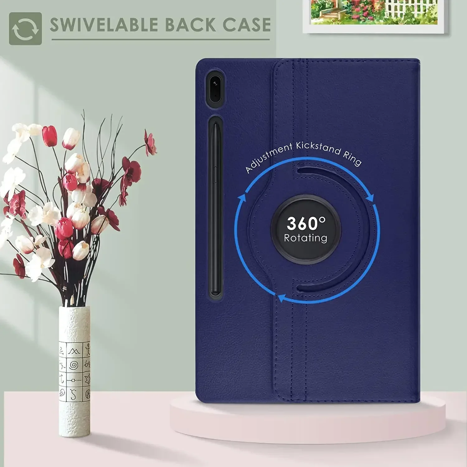 360 Rotating Case for Samsung Galaxy Tab S7 S8 11 S9 T870 X710 Tablet Cover Tab S5e A8 10.5 X200 A9+plus A7 Lite8.7 S6 10.4 Case