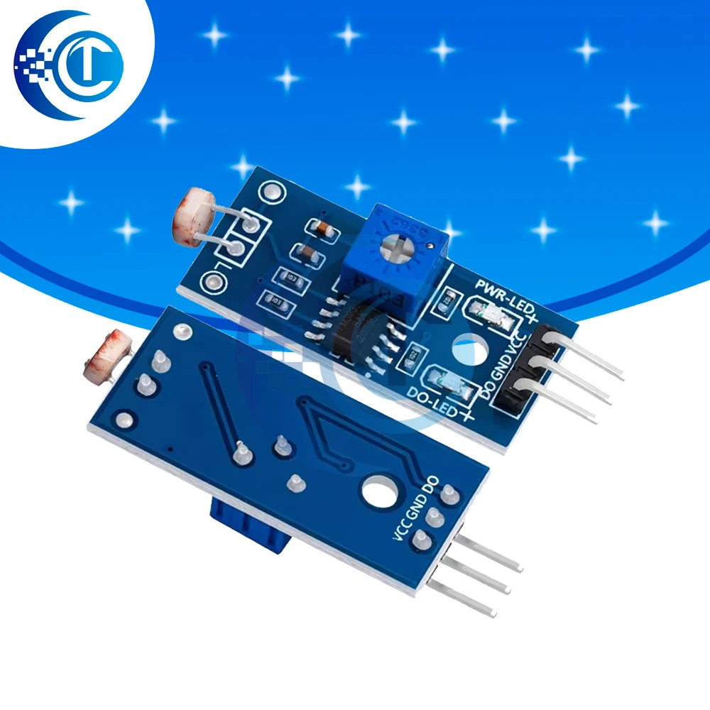 وحدة الاستشعار الحساسة للضوء LDR المحدثة: متوافقة مع Arduino - لكشف شدة الضوء والسطوع