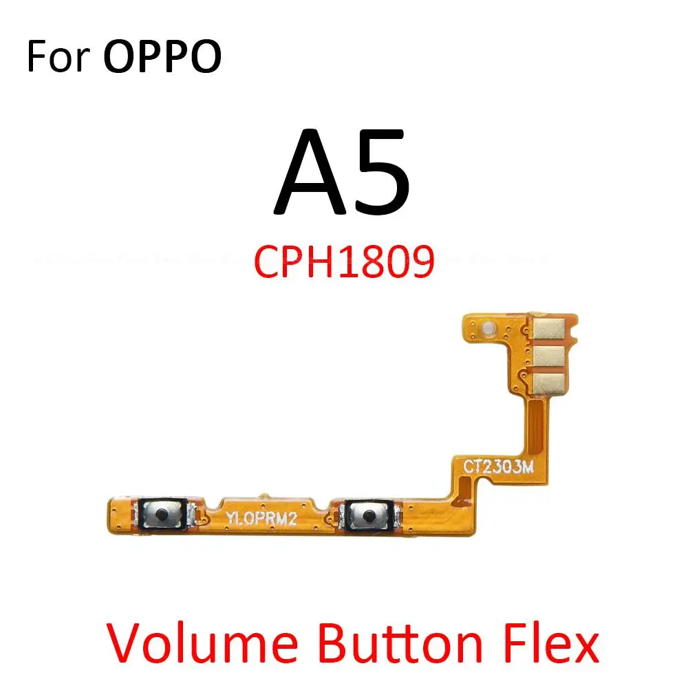 حجم زر الطاقة التبديل على قبالة مفتاح الشريط الكابلات المرنة ل ممن لهم A1k A1x A3 A3s A5 A5s استبدال أجزاء #6