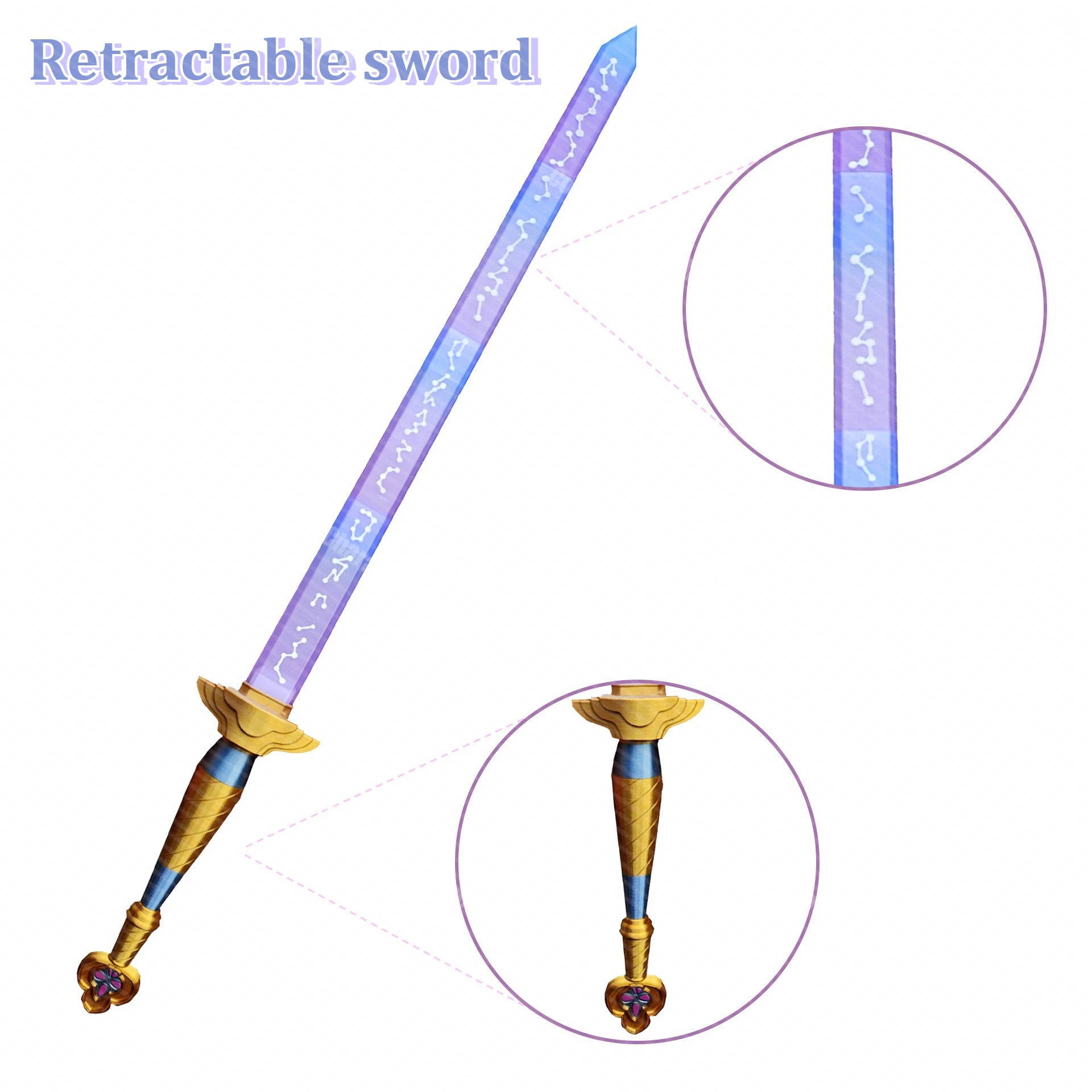 

Девушка Руми Косплей Меч Опора Гравитационное Телескопическое Оружие Косплей Опора Хэллоуин Вечеринка Косплей Опора