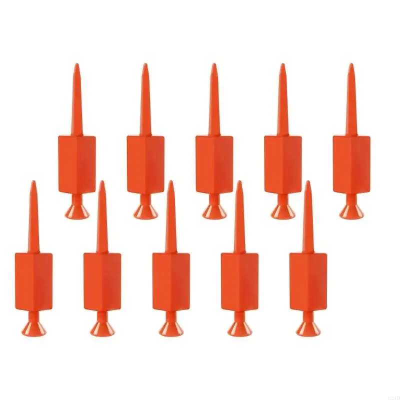 تي شيرتات جولف خفيفة الوزن على شكل عجلة من السيليكون، يمكن تخزينها بسهولة في حقائب الجولف للمسافرين الدائمين