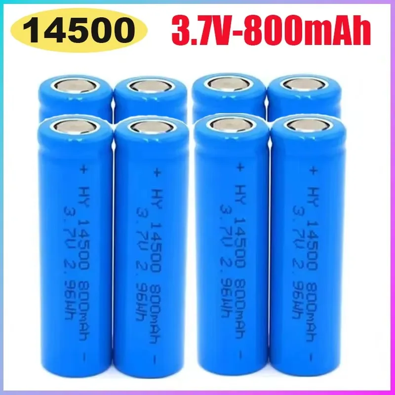 

14500 AA 3,7 В 800 мАч литиевая аккумуляторная батарея для дистанционного управления мышь часы фонарик бритва замена батарей AA
