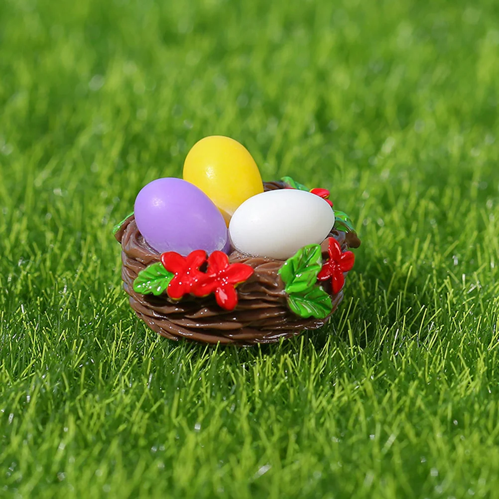 

13 шт., пасхальный кролик, украшение из смолы, мини-пейзаж, аксессуары для двора, сделай сам, микро садовые украшения, домашний декор