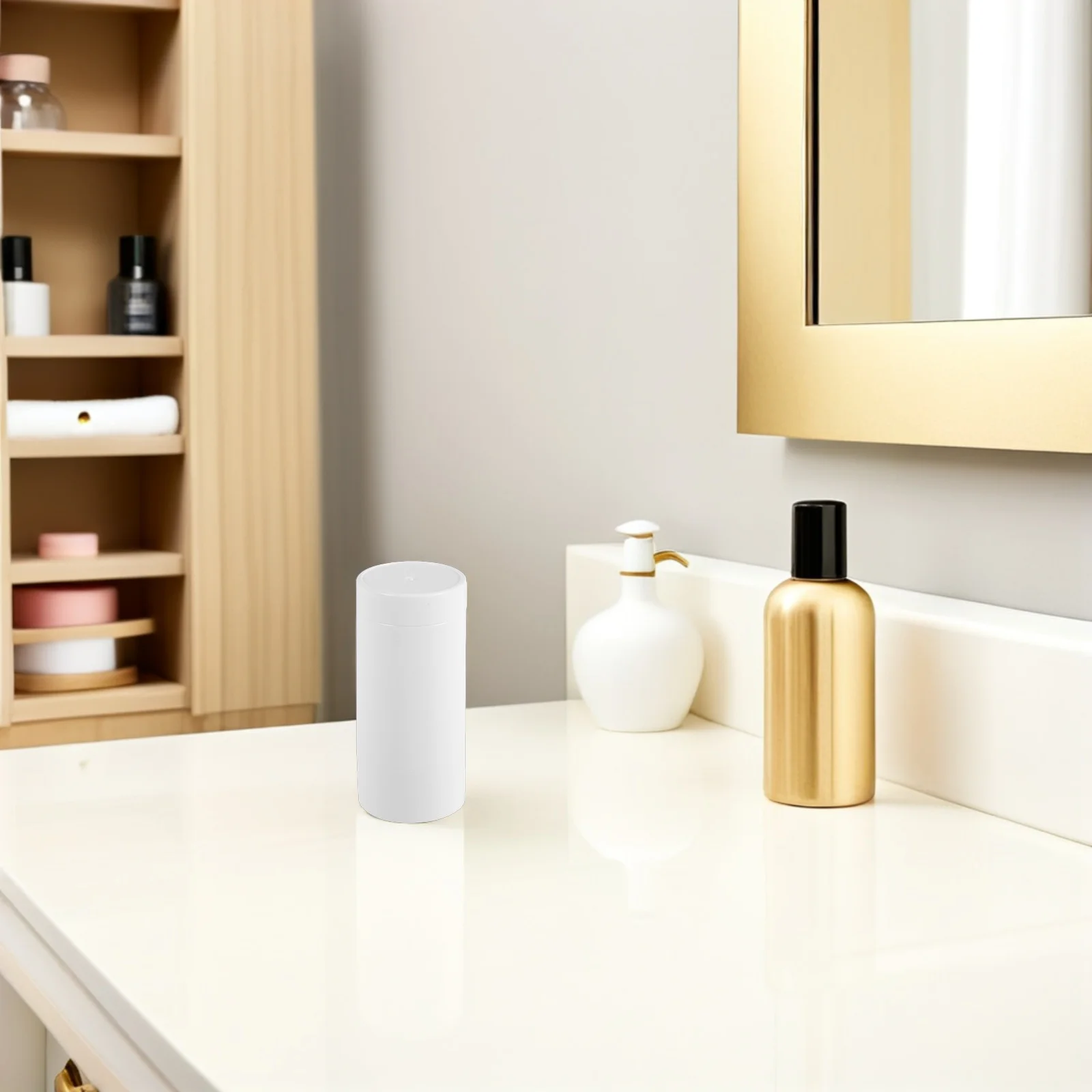 6Pcs 15Ml Empty Deodorant Containers Plastic Refillable Sticks for DIY Solid Perfume Sunscreen Balm Smooth Rotating Base Outdoor