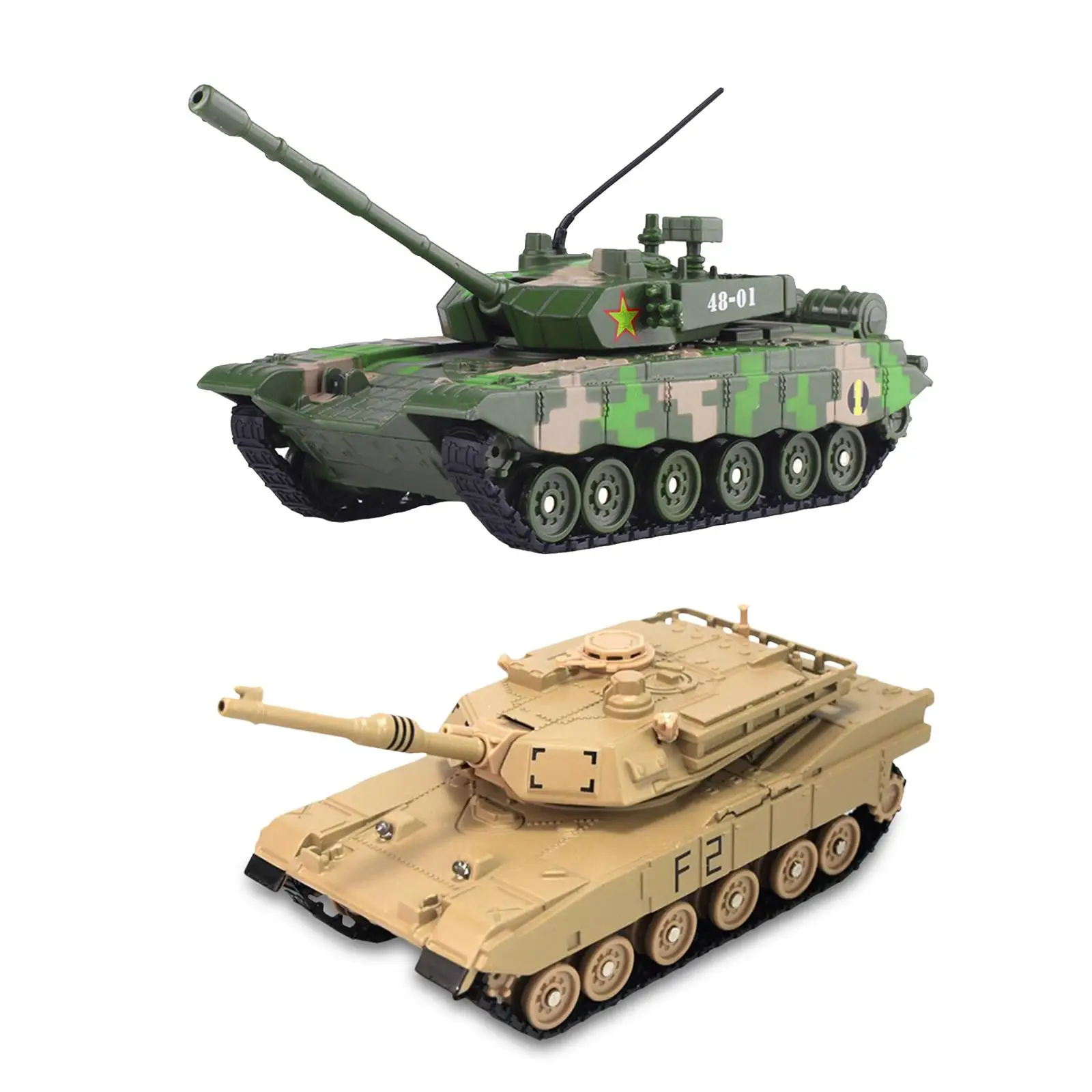 

Diecast Armored Tank Toy Durable 1/55 Alloy Tank Model Vehicle with Sound and Light for Boys Party Favors Kids Birthday Gift