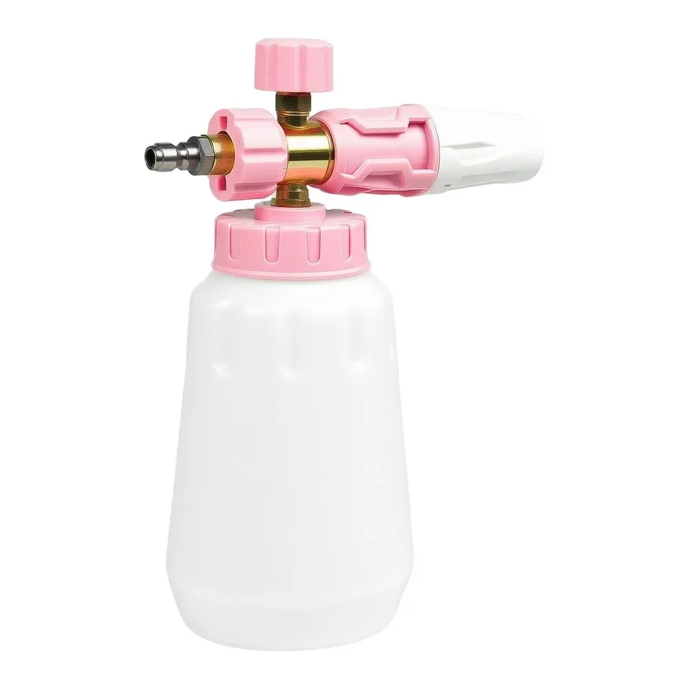 S132 Foam Sprayer for Pressure Washers with Quick Connect Fitting and Adjustable Fan Spray Nozzle for Car Washing