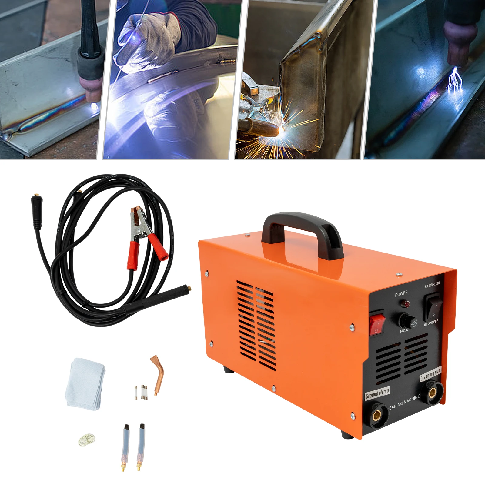 Brush Weld Bead Processor, Solder Joint Cleaning Polisher, Cleaning Polish Machine