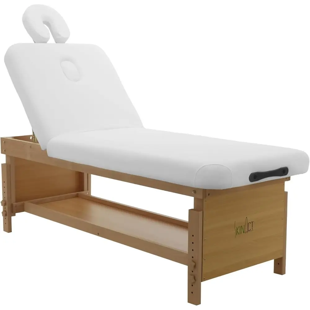 

Роскошный белый массажный стол-кровать (комбо)