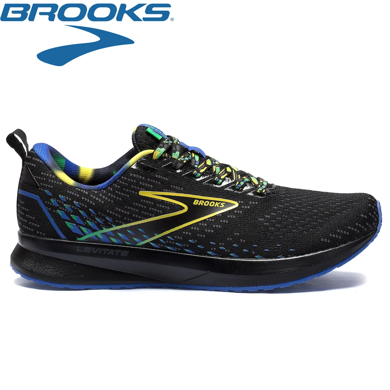 Brooks Trail Running Shoes Men Levitate 5 Outdoor Stretch Lightweight Breathable Marathon Running Shoes Casual Jogging Sneakers