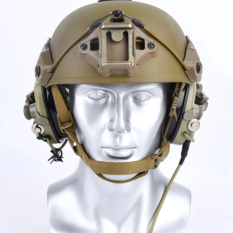 WADSN Hanging Tactical Headphone Fit Wendy FLUX helmet e FAST AMP headset Outdoor Hunting Sport auricolari accessori