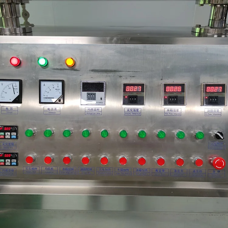 كريم المختبر آلة استحلاب الفراغ للتدفئة من نوع الرفع الصغيرة #6