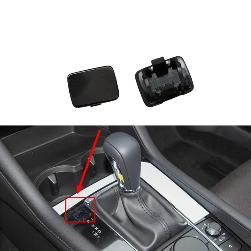 1pcs Car Gear Shift Panel Cover For Mazda CX-30 CX30 3 Axela 2020 2021 Shifter Lever Unlock Cap BELJ64393